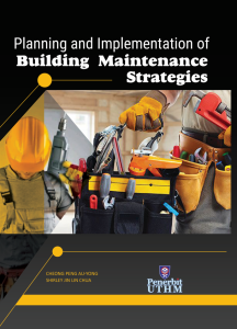 Planning and Implementation of Building Maintenance Strategies